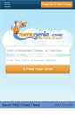 Mobile Screenshot of menugenie.com